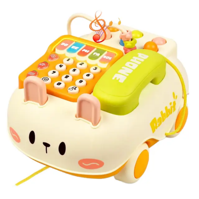 Cartoon Telephone Toy Early Education photo 2