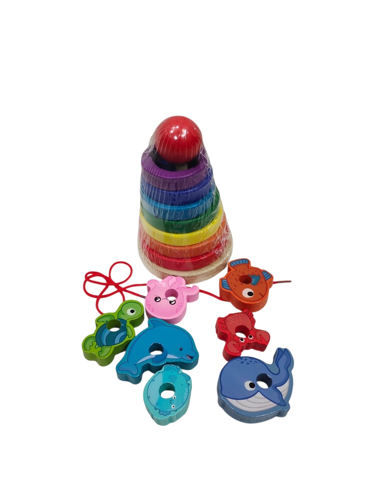 Double layered animal tower photo 2
