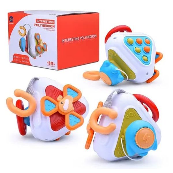 Polyhedron Busy Cube (4 Side)