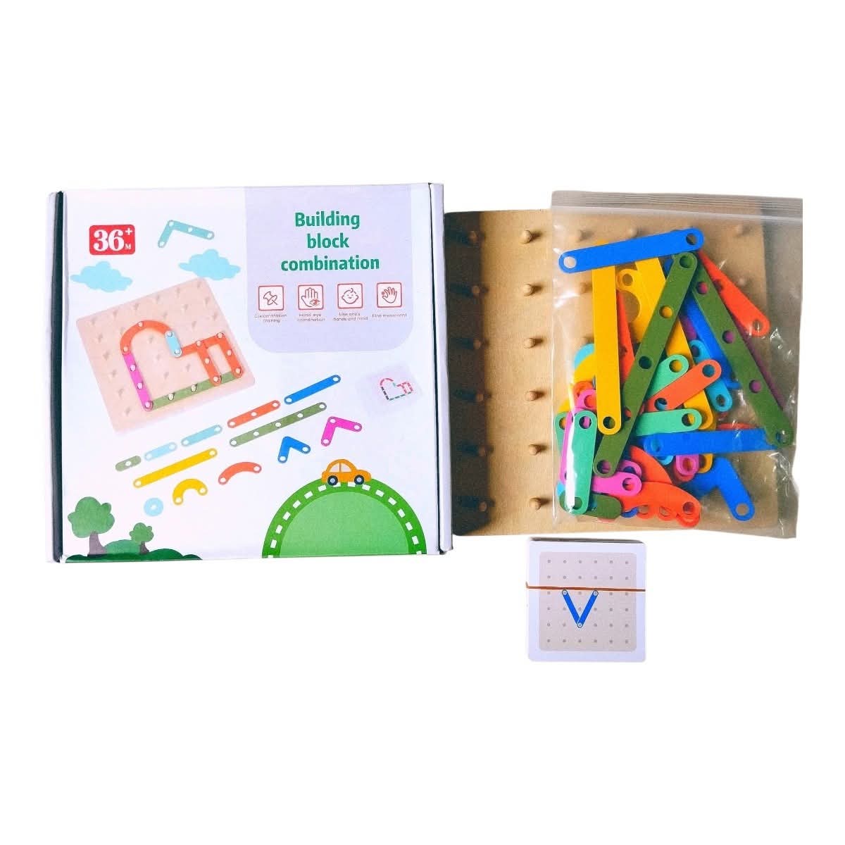 Building Block Combination Puzzle
