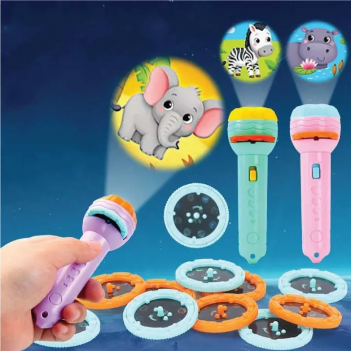 3D Projection Flashlight Education Toy For Kids