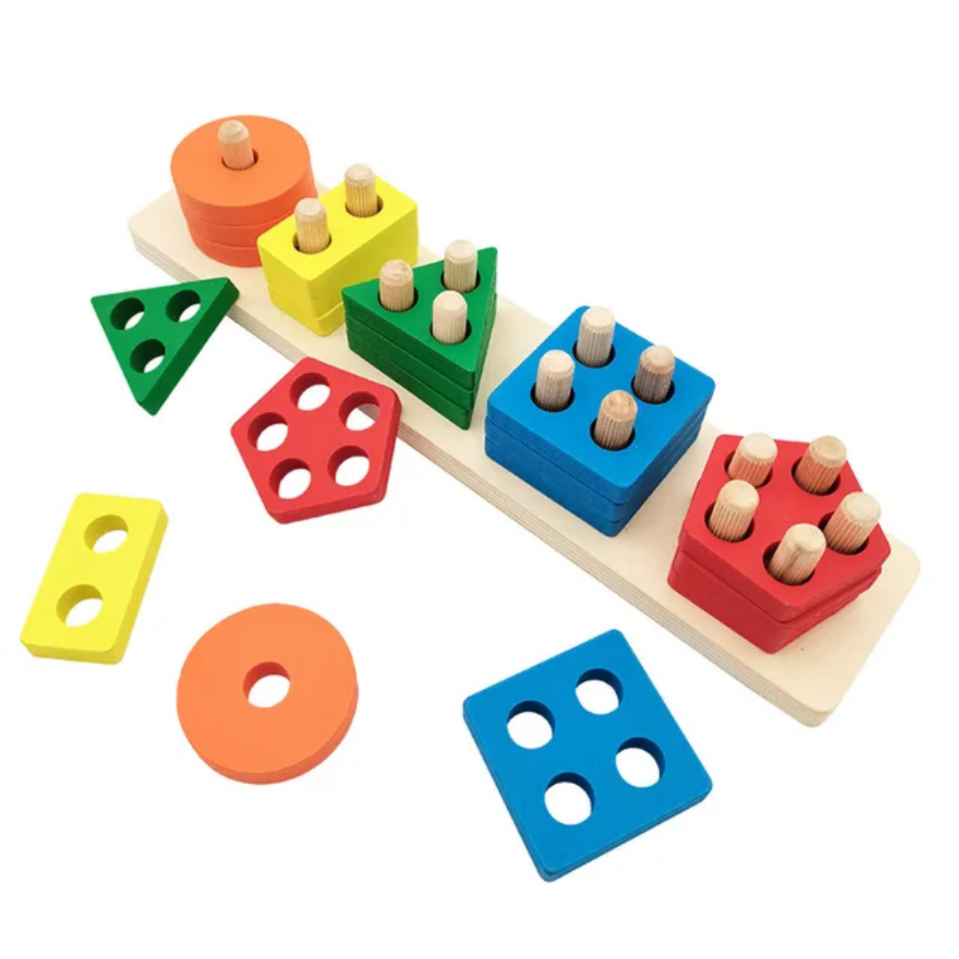 Geometric Shape Sorter Puzzle