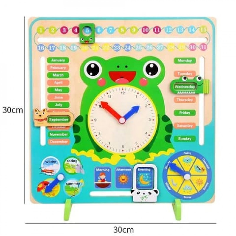 Multifunctional Calendar Clock